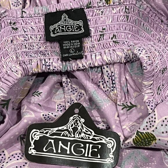 NEW Angie Floral Sleeve Dress Size L - Picture 8 of 8